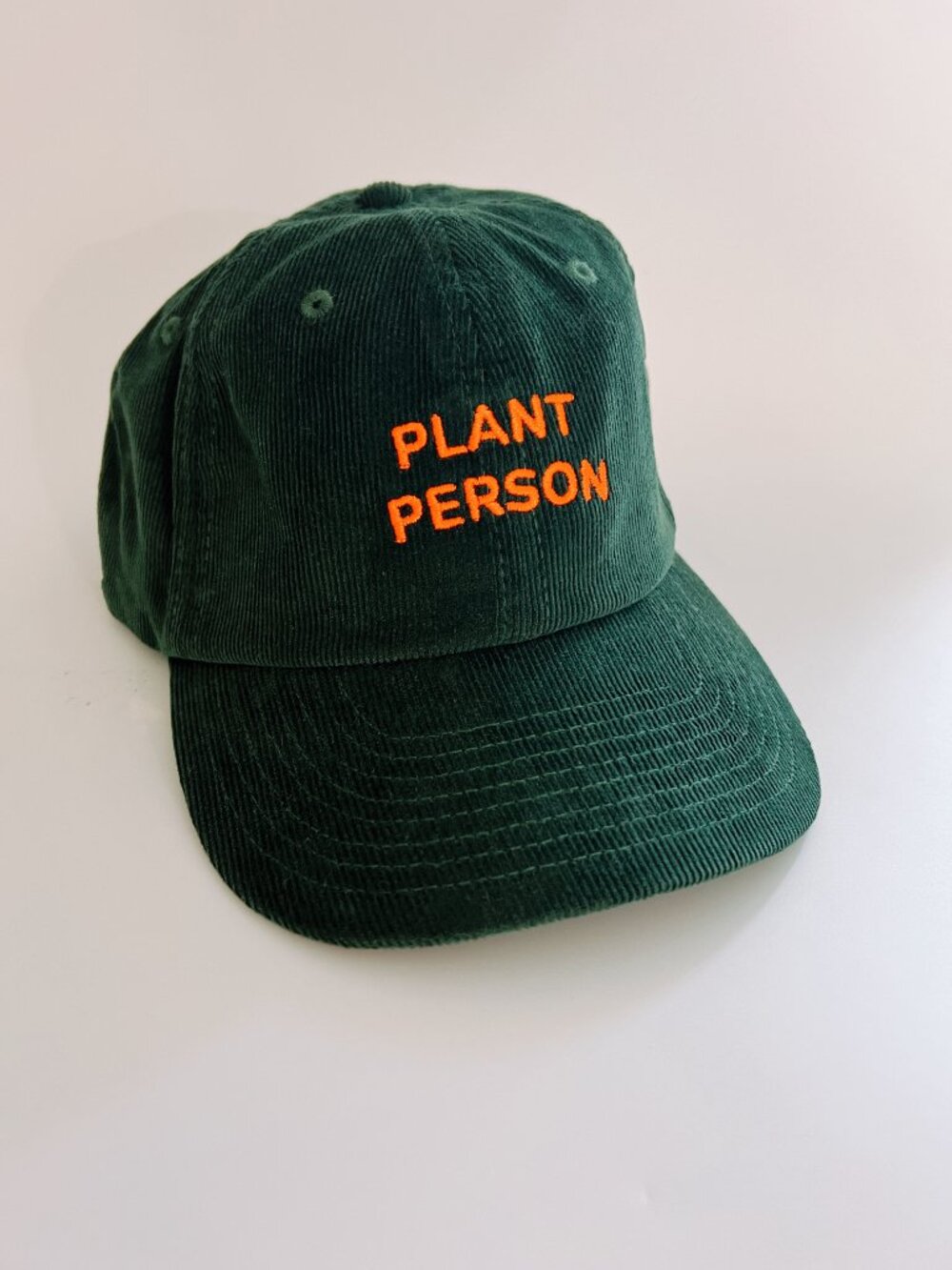 WORM brand Plant Person Corduroy Dad Cap